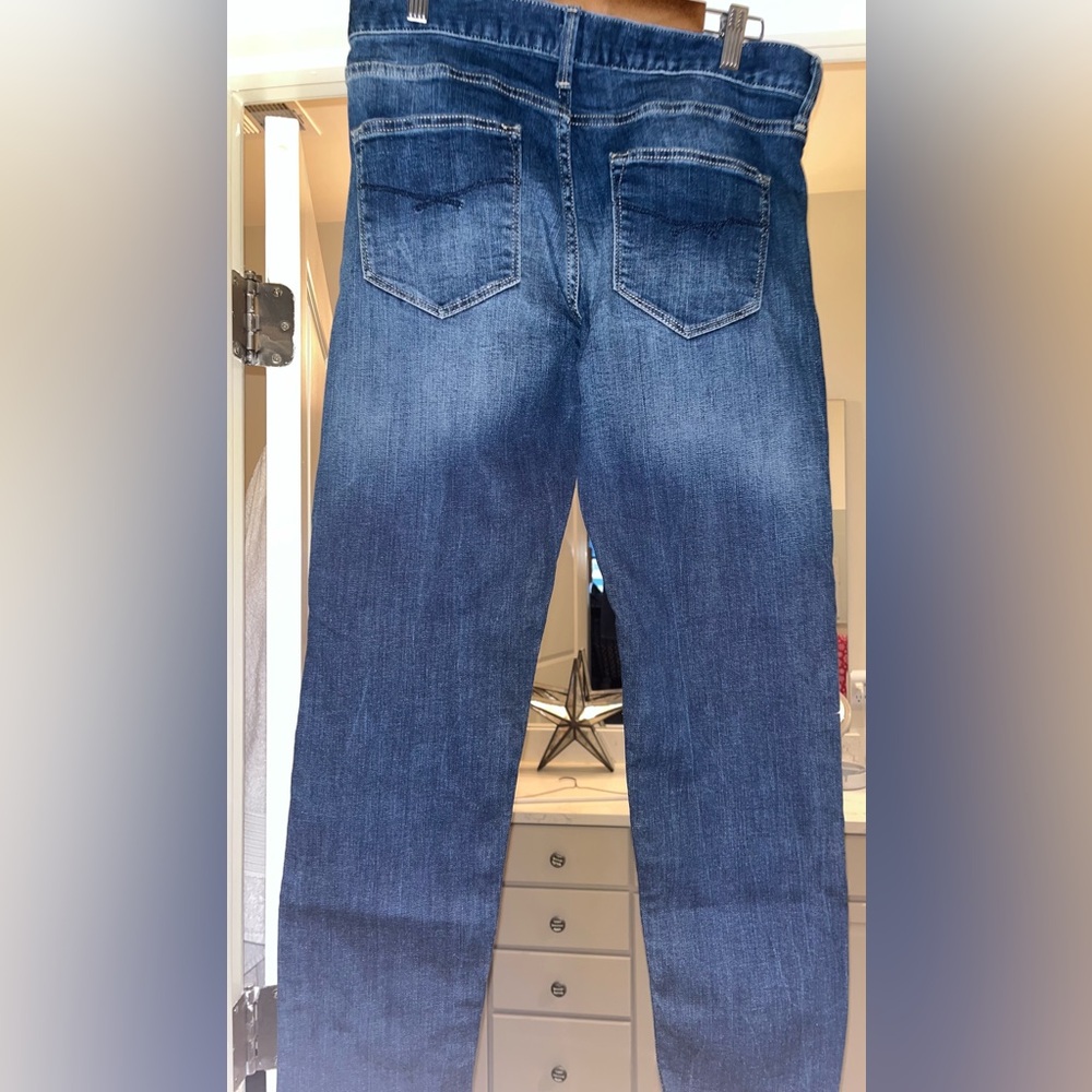 Women's Boot Cut Jeans - Blue - Picture 2 of 2